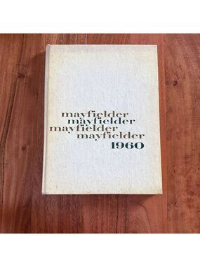 1960 Mayfielder Yearbook Mayfield High School Cleveland OH Vintage Signed